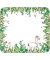 Mousepad Lama 46656 weiß/grün Lama 24x22cm