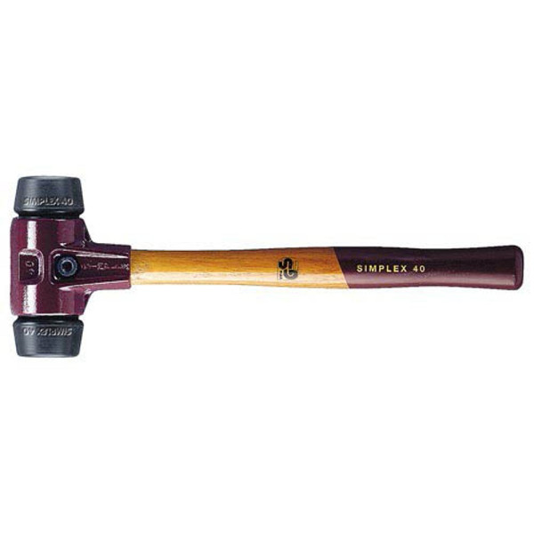 4030618300045 - HALDER SIMPLEX Schonhammer Ø 30 mm Kopf Gummi 4030618300045 - HALDER SIMPLEX Schonhammer Ø 30 mm Kopf Gummi