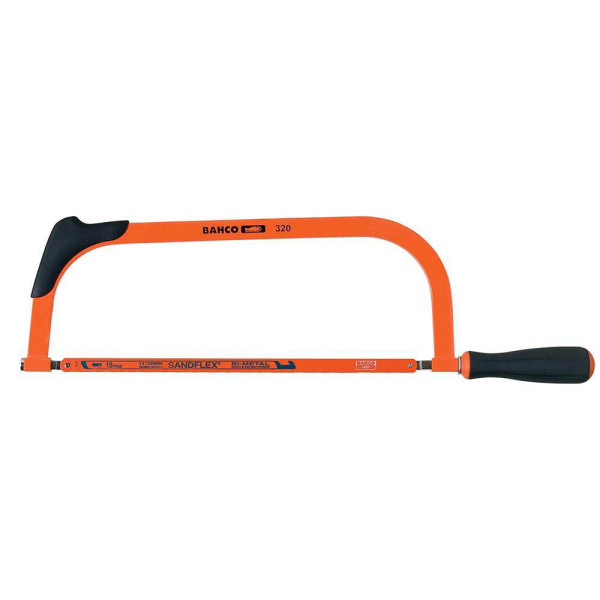 7311518265557 - Metallsägebogen 320 Blattlänge 300 mm 24 Zähne Zoll Komfort- und Frontgriff - Bahco 7311518265557 - Metallsägebogen 320 Blattlänge 300 mm 24 Zähne Zoll Komfort- und Frontgriff - Bahco