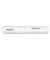 Lineal 15,0 cm, transparent