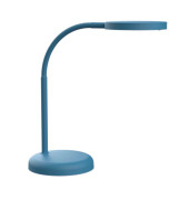 LED-Schreibtischlampe MAULjoy, blau, mit Standfuß