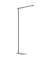 LED-Stehlampe MAULjet 8257595, silber, mit zerlegt, dimmbar