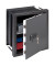 Tresor 23580 WT 616 K 39kg anthrazit mit Doppelbartschloss Stahl