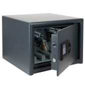 Tresor 40350 Magno-Safe M 520 E 60kg dunkelgrau mit Elektronikschloss Stahl