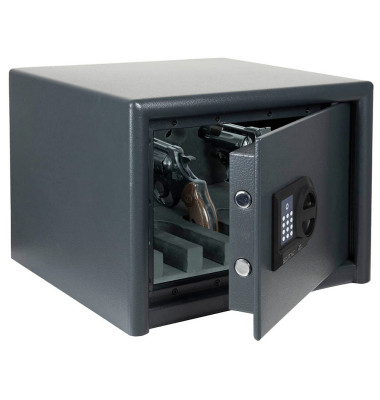 Tresor 40350 Magno-Safe M 520 E 60kg dunkelgrau mit Elektronikschloss Stahl