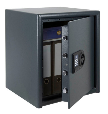 Tresor 40370 Magno-Safe M 540 E 51 l 80kg dunkelgrau mit Elektronikschloss Stahl