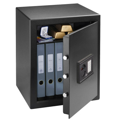 Tresor 41130 Home-Safe H 240 E 50kg schwarz mit Elektronikschloss Stahl