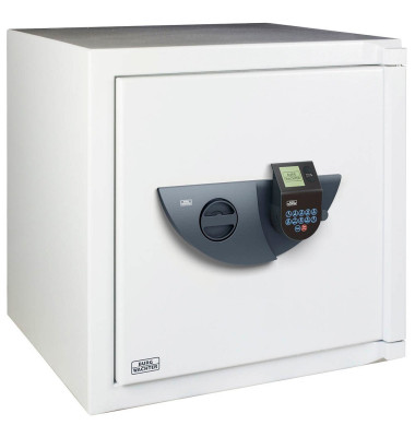 Tresor 41700 WS Office 811 E FP 85 l 142kg lichtgrau mit Fingerabdruckschloss Stahl