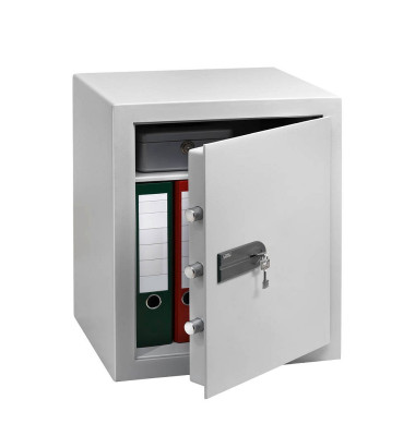 Tresor C 340 K CityLine C 340 K 45,3 l 50kg lichtgrau mit Doppelbartschloss Stahl