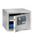 Tresor 41360 MT 640 E FP 25,8 l 48kg platingrau mit Fingerabdruckschloss Stahl