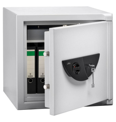 Sicherheitsschrank 41590 WS Office 801 K 85 l 110kg lichtgrau mit Doppelbartschloss Stahl