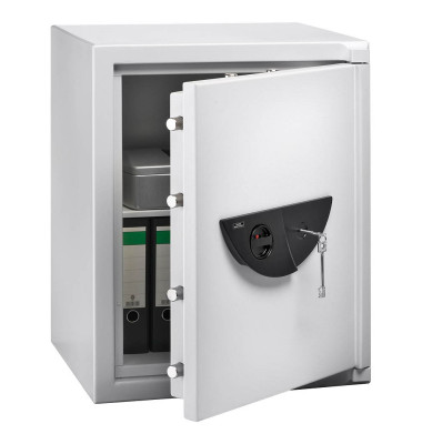 Sicherheitsschrank 41610 WS Office 802 K 122 l 126kg lichtgrau mit Doppelbartschloss Stahl