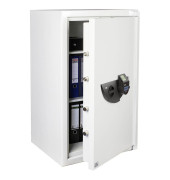 Sicherheitsschrank 41620 WS Office 804 E FP 174 l 163kg lichtgrau mit Fingerabdruckschloss Stahl