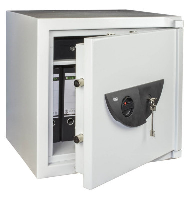Tresor 41710 WS Office 811 K 85 l 142kg lichtgrau mit Doppelbartschloss Stahl