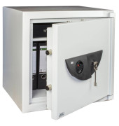 Tresor 41800 WS Office 821 K 85 l 205kg lichtgrau mit Doppelbartschloss Stahl