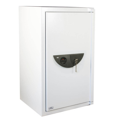Tresor 41840 WS Office 824 K 170 l 239kg lichtgrau mit Doppelbartschloss Stahl