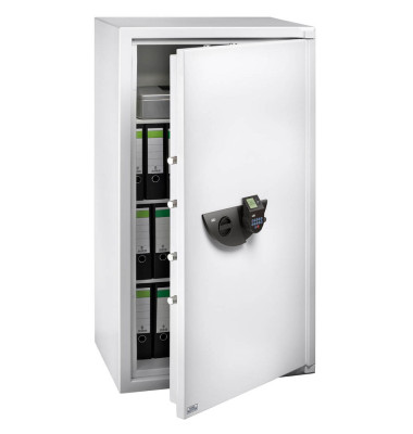 Tresor 41870 WS Office 826 E FP 310 l 239kg lichtgrau mit Fingerabdruckschloss Stahl