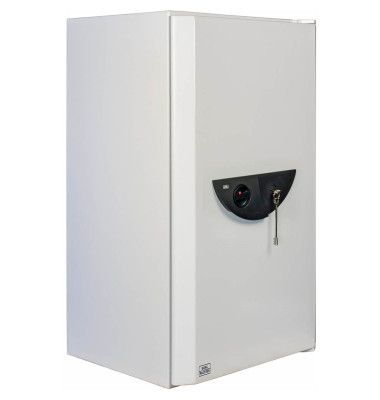 Tresor 41910 WS Office 824 K 158,3 l 450kg lichtgrau mit Doppelbartschloss Stahl