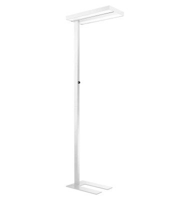 LED-Stehlampe 9080-2, weiß, mit Standfuß, dimmbar