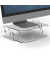 Monitorständer Clarity transparent mit CashBack