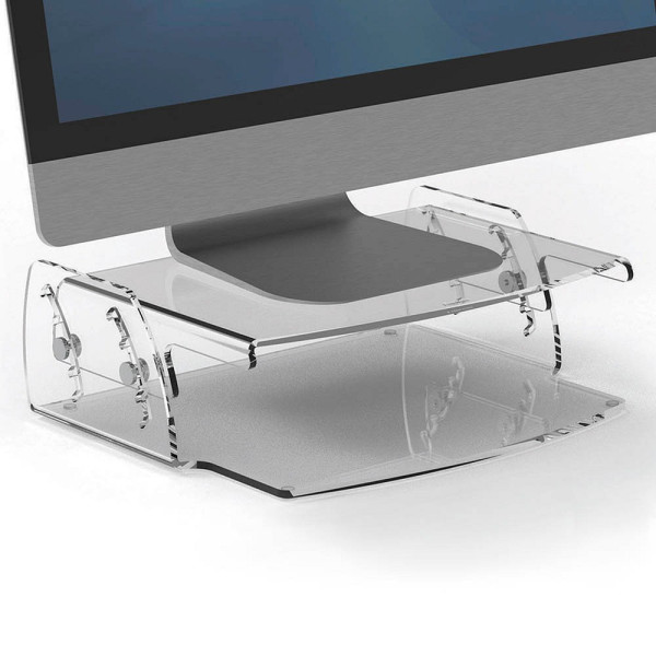 0043859752706 - Monitorständer Clarity transparent mit CashBack 0043859752706 Fellowes