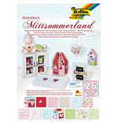 Motivblock MITTSOMMER farbsortiert 270/80 g/qm 1 Block