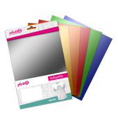 MetalFlex Aufbügelfolie farbsortiert (Metall-Effekt) Effekt-Folie 20,0 cm x 30,0 cm