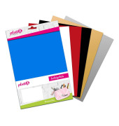 PremiumFlex Aufbügelfolie farbsortiert Flex-Folie 20,0 cm x 30,0 cm