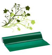 Vinylfolie permanent grün 31,5 cm x 1,0 m, 1 Rolle