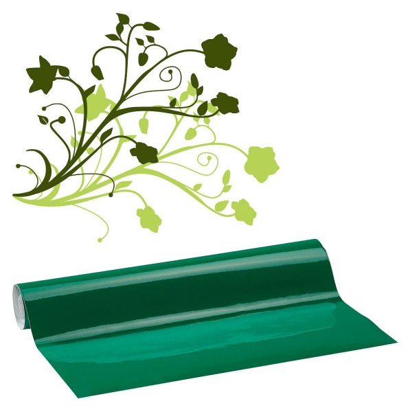 0767523867755 - Vinylfolie permanent grün 315 cm x 10 m 1 Rolle 0767523867755 plottiX 0767523867755 - Vinylfolie permanent grün 315 cm x 10 m 1 Rolle 0767523867755 plottiX