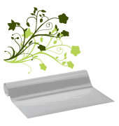 Vinylfolie permanent hellgrau 31,5 cm x 1,0 m, 1 Rolle