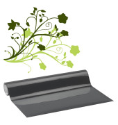 Vinylfolie permanent dunkelgrau 31,5 cm x 1,0 m, 1 Rolle