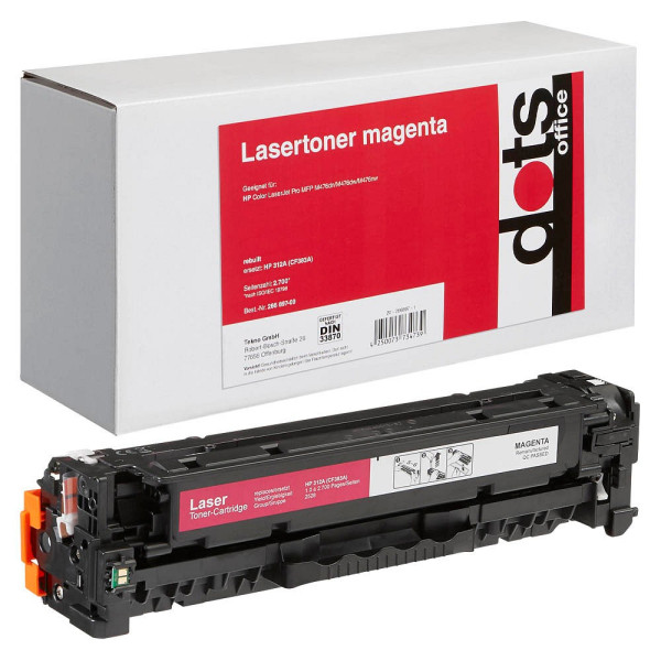 4250073734739 - Toner 25280006-DOTS kompatibel zu HP 312A magenta 4250073734739 Dots 4250073734739 - Toner 25280006-DOTS kompatibel zu HP 312A magenta 4250073734739 Dots
