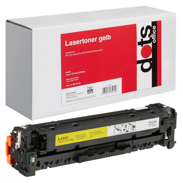 4250073734746 - Toner 25280009-DOTS kompatibel zu HP 312A gelb 4250073734746 Dots 4250073734746 - Toner 25280009-DOTS kompatibel zu HP 312A gelb 4250073734746 Dots
