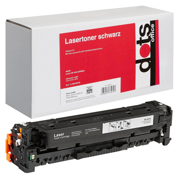 4250073734753 - Toner 25283000-DOTS kompatibel zu HP 312X schwarz 4250073734753 Dots 4250073734753 - Toner 25283000-DOTS kompatibel zu HP 312X schwarz 4250073734753 Dots