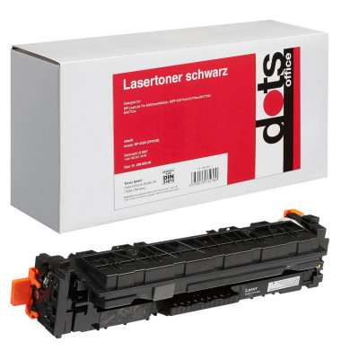 schwarz Toner ersetzt HP 410X (CF410X)