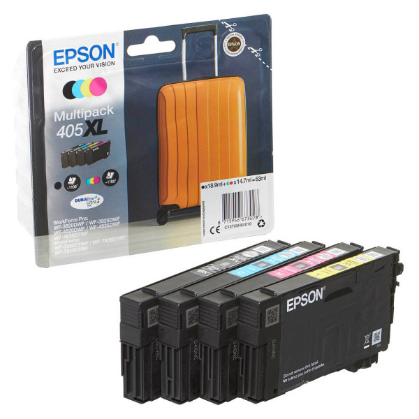 8715946673028 - 405XL Multipack - 4-pack - XL - black yellow cyan magenta - original - ink cartridge - Tintenpatrone 4 Farben