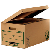 Archivcontainer Earth Series 4472205, A4, A3, braun, innen 54,5x37,8x28,7cm (TxBxH), Recyclingkarton