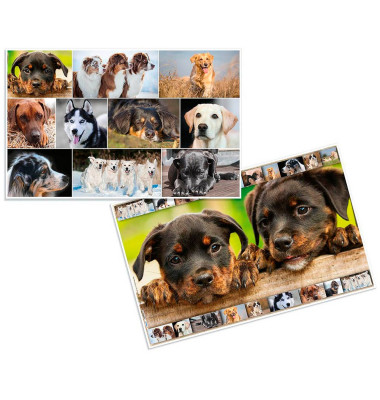 Schreibtischunterlagen Karton Hunde Schreibtischunterlagen Karton Hunde