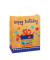 Geschenktasche 88315-SG Geburtstag Serie 4, Geburtstag, Papierkordel, HAPPY BIRTHDAY, 26cm x 32cm