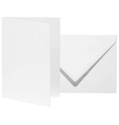 Blanko-Grußkarten Mosaic 943601-211 17,8cm x 12,5cm (BxH) 200g weiß Karton