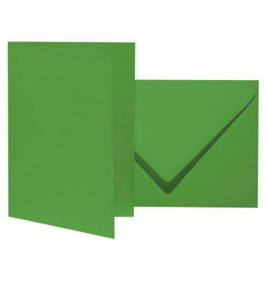 Blanko-Grußkarten Mosaic 943601-345 17,8cm x 12,5cm (BxH) 200g apfelgrün Karton