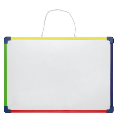 Whiteboard MAULfun, 6281499, 40x28cm, kunststoffbeschichtet, Kunststoffrahmen