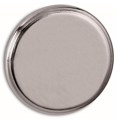 Haftmagnet 6171096, Rund, 30mm &Oslash;, silber, 21000g