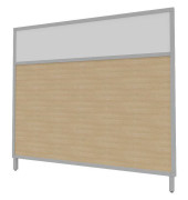 Stellwand eiche 160,0 x 144,0 cm