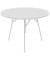 Beistelltisch Cove OTAVOT09 PTBA2 GAM06VB, 75cm (H), 100x100cm (BxT), rund, weiß / weiß
