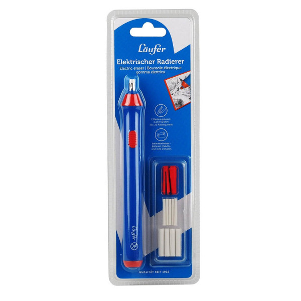4006677696078 - Elektrischer Radierer Wechselspitze inkl Ersatzradierer
