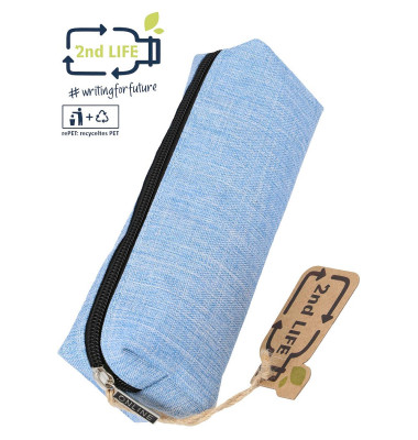 Schlampermäppchen 04073/6 2nd LIFE blau Schlampermäppchen 04073/6 2nd LIFE blau