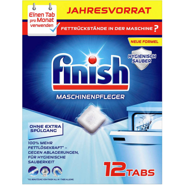 4251758400550 - Spülmaschinen-Pfleger 4251758400550 Calgonit finish 12 Stück