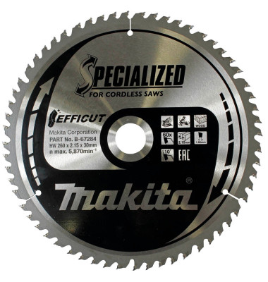 B-67284 EFFICUT Kreissägeblatt 260,0 mm